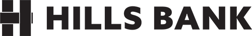 Hills Bank logo.