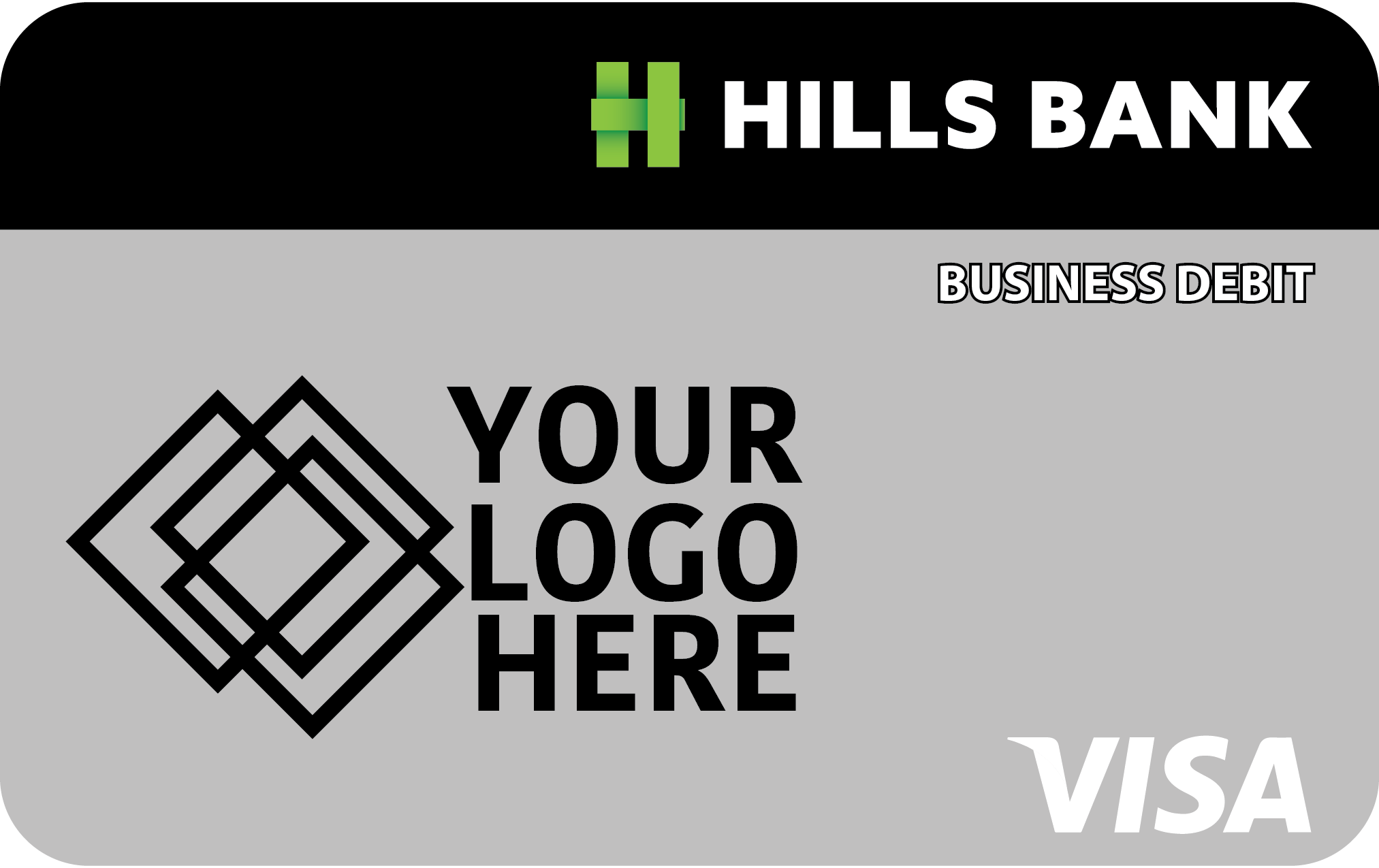 hills bank company card image